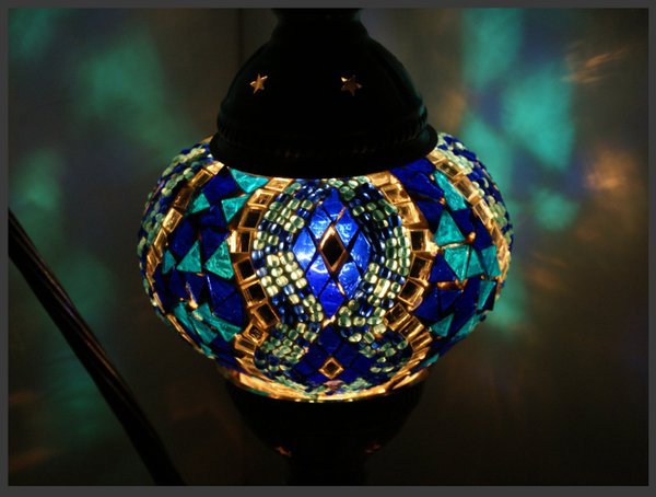 Stehlampe M / Blau / (Art: MS-002)