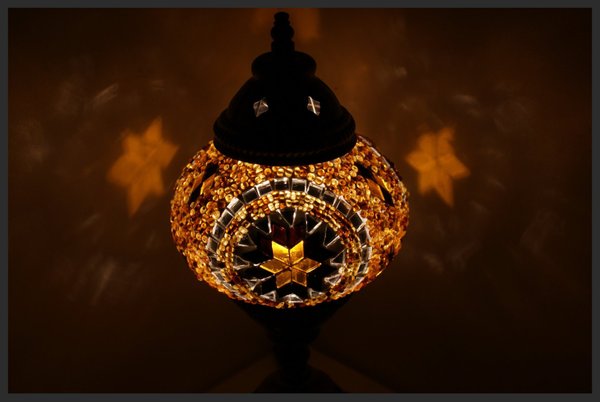 Tischlampe M / Gold/ (Art: M-009)