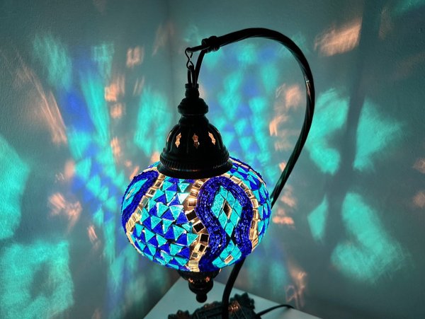 Stehlampe L/ Blau/ (Art: LS-002)