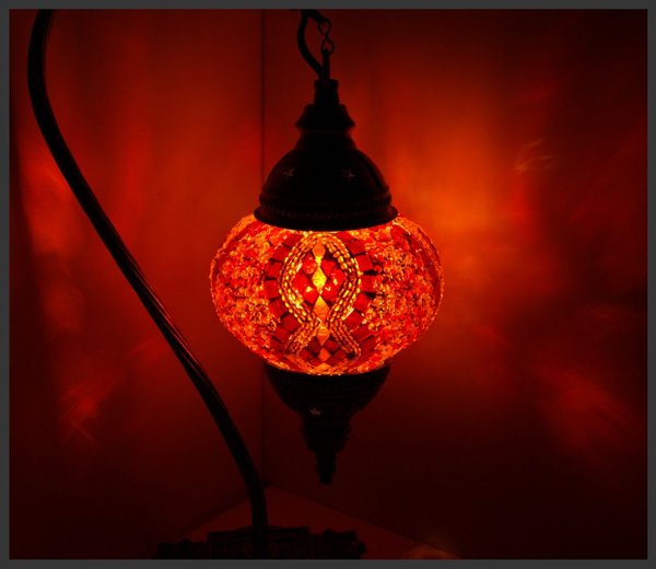 Stehlampe M / Orange / (Art: MS-004)