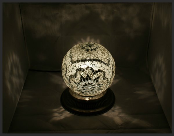Kugellampe/Silber/(Art: K001)