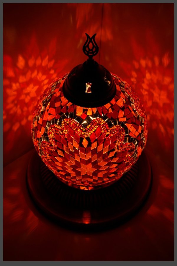 Kugellampe/Orange/(Art: K004)