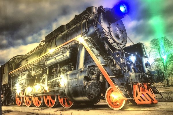 LED - Bild / Lokomotive (Art: L-005)