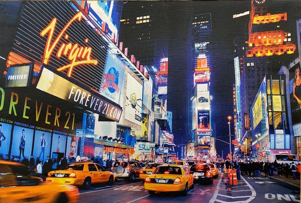 LED - Bild / New York / Time Square (Art: L-006)