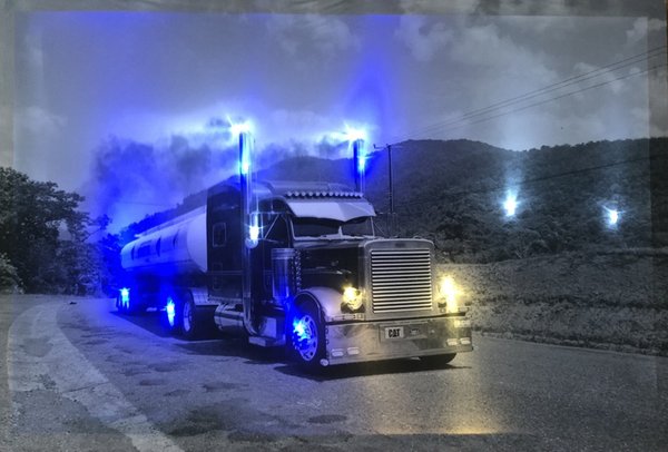 LED - Bild / US Truck - Grey (Art: L-063)