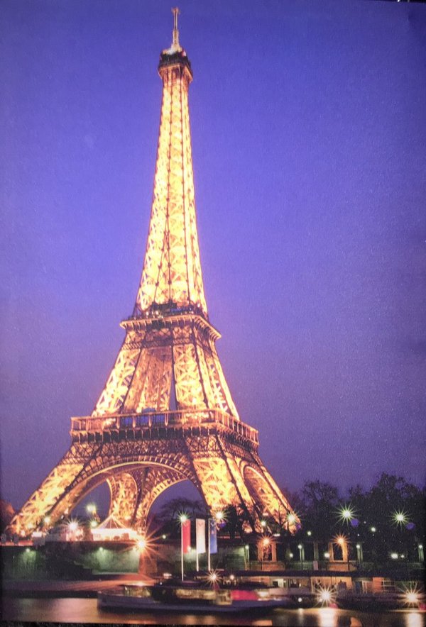 LED - Bild / Eiffelturm / Paris (Art: L-082)