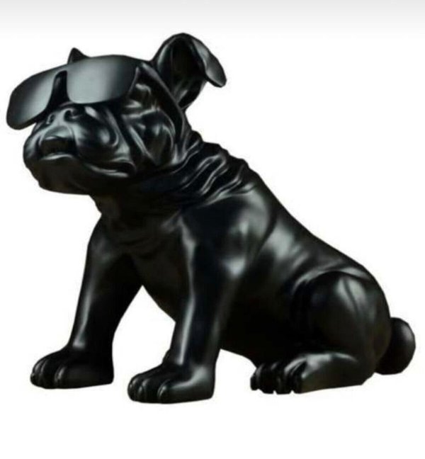 Skulptur / Bulldogge - Black (Art: SK-032)