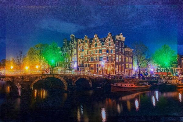 LED - Bild / Amsterdam (Art: L-006)