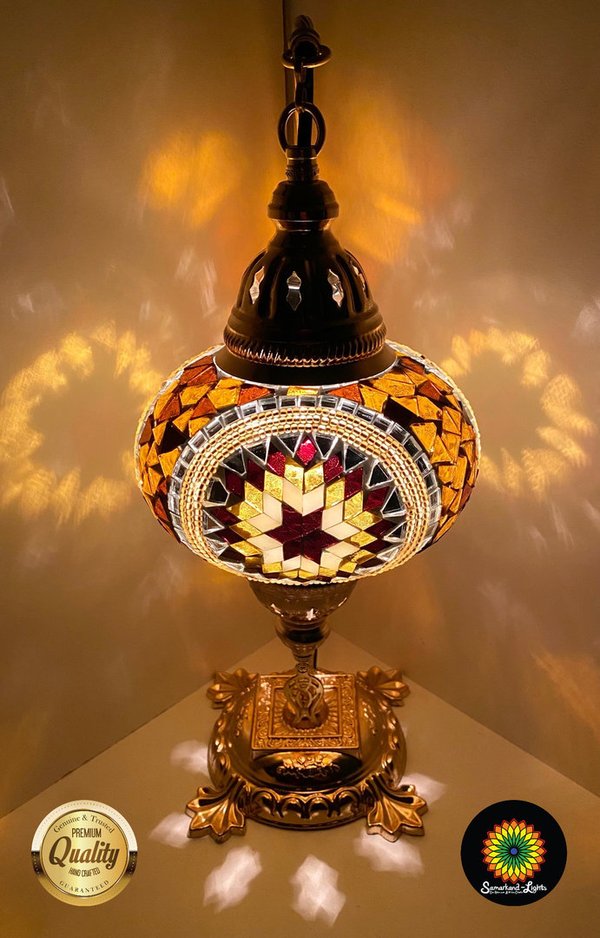 Stehlampe L / Gold / Gold - Edition / (Art: G-001)
